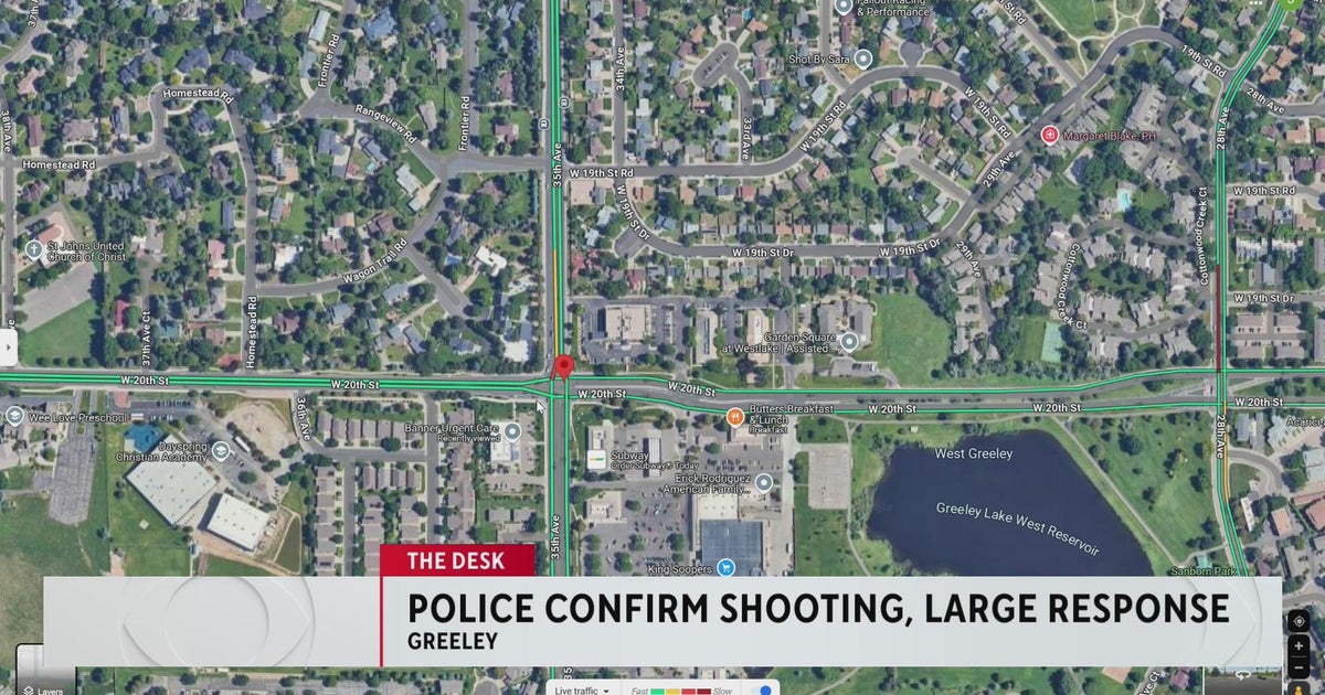 Greeley police investigate shooting at two different locations CBS
