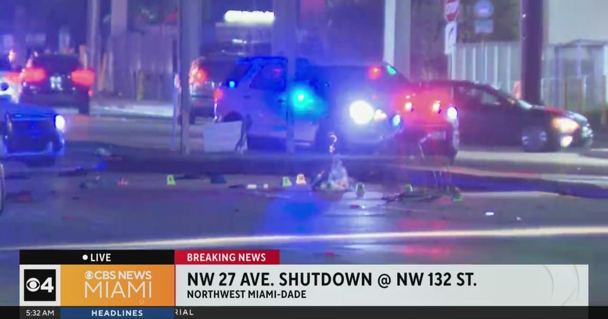 Police investigating a deadly hit and run accident in Opa-locka