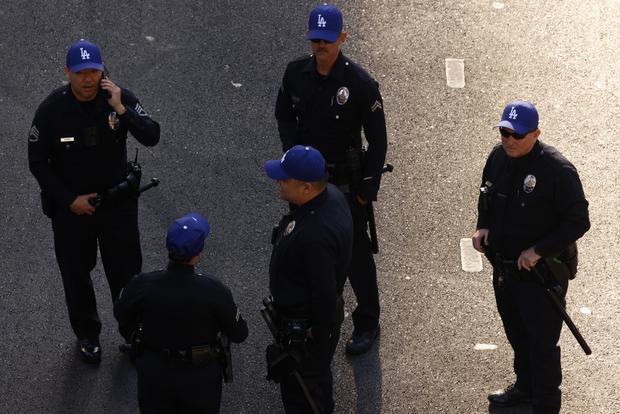 LA Dodgers parade 