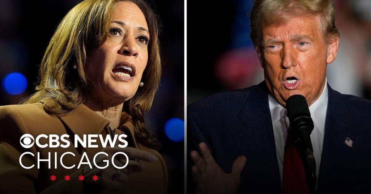 Harris and Trump entering final weekend before Election Day - CBS Chicago