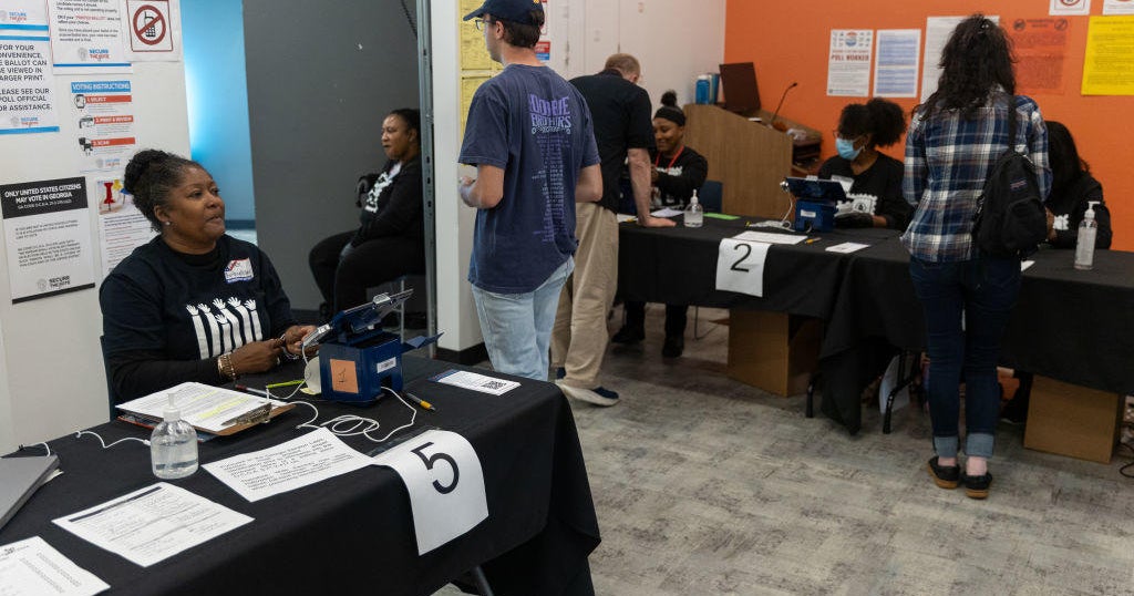 Georgia judge rejects Republican lawsuit seeking to block acceptance of handreturned mail ballots in Fulton County  CBS News Georgia judge rejects Republican lawsuit seeking to block acceptance of handreturned mail ballots in Fulton County  CBS News