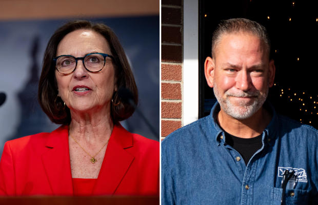 Sen. Deb Fischer and independent candidate Dan Osborn. 