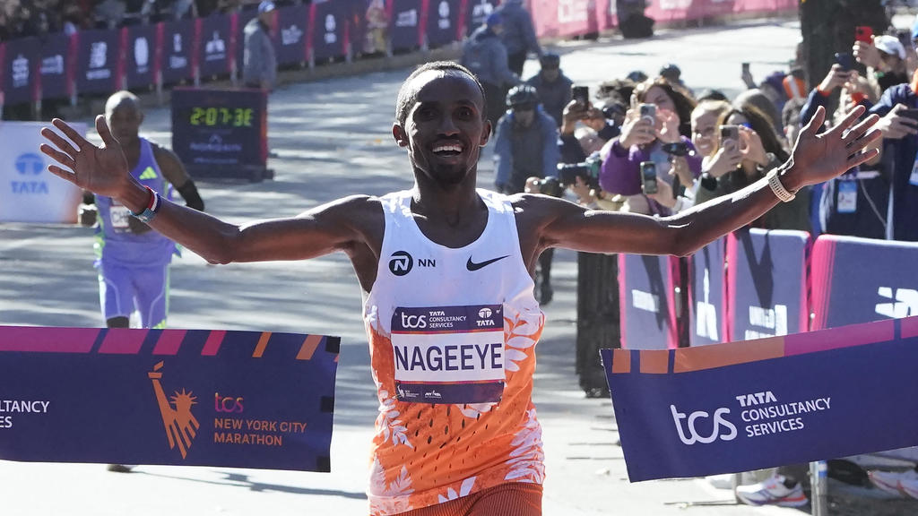 Abdi Nageeye, Sheila Chepkirui win 2024 NYC Marathon men's and women's
races