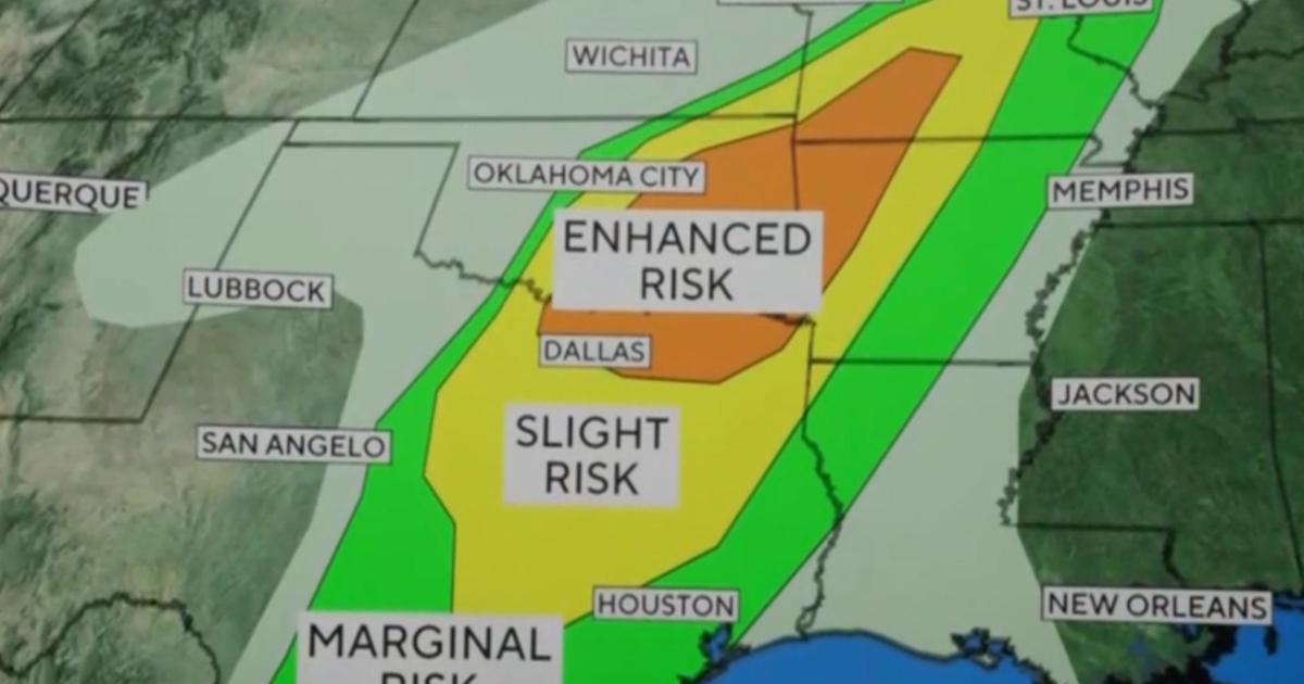 Severe weather in Oklahoma, risk of more tornadoes in several states