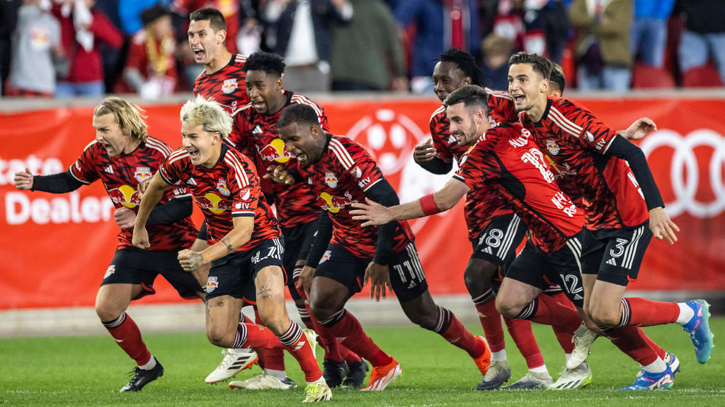 Red Bulls stun defending MLS Cup champion Crew, advance to Eastern
Conference semifinals