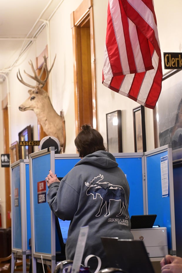 Americans Go To The Polls In The 2024 Elections