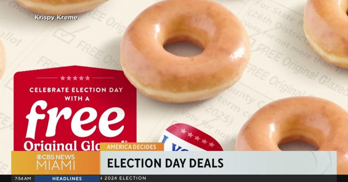 Several retailers offering Election Day freebies Several retailers offering Election Day freebies