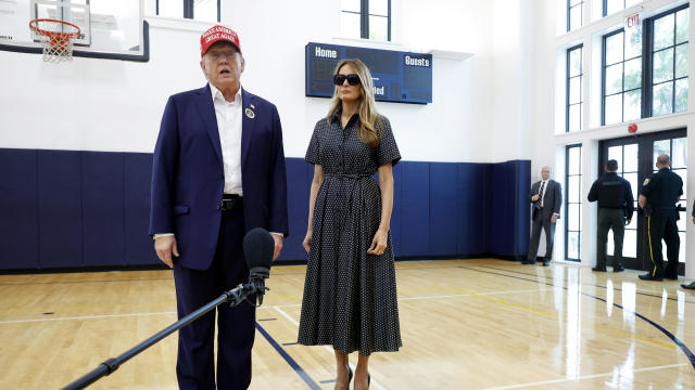 Republican Presidential Nominee Donald Trump Votes On Election Day 