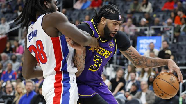 Lakers Pistons Basketball 