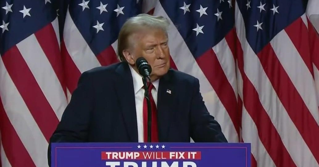 Donald Trump delivers victory speech to supporters in Palm Beach - CBS ...