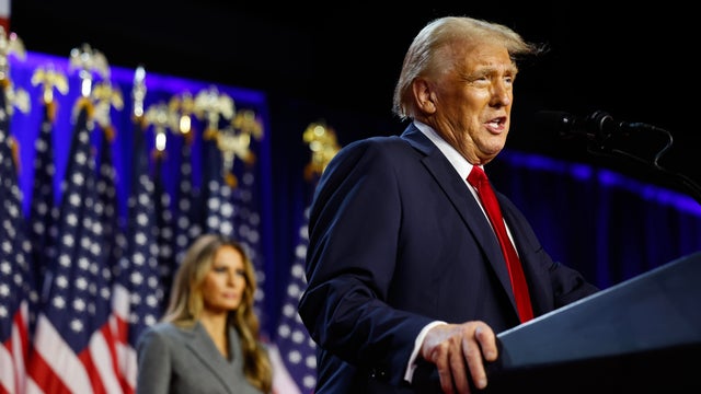 Republican Presidential Nominee Donald Trump Holds Election Night Event In West Palm Beach