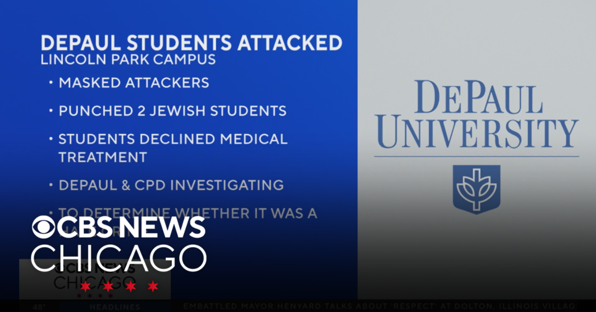 Two Jewish students have been attacked at DePaul University