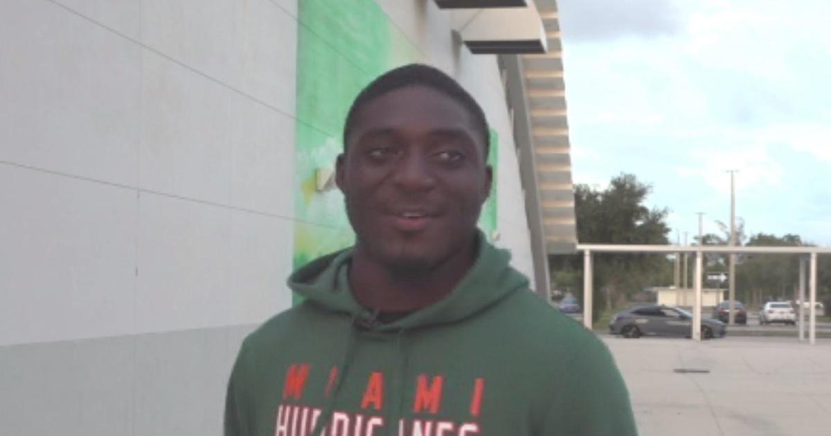 Meet CBS Miami Nat Moore Trophy nominee Miami Central linebacker Ezekiel Marcelin