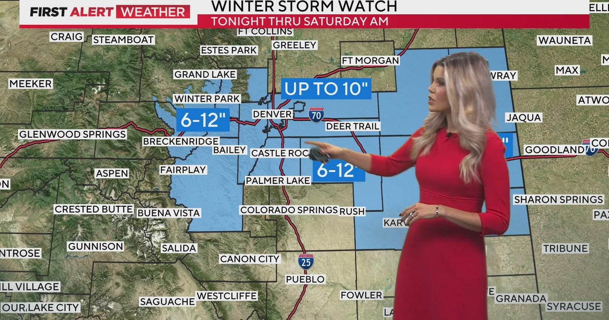 More snow on the way, this system isn't done with Denver and Colorado ...