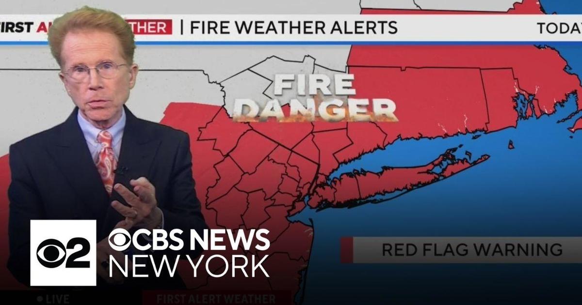 Red flag warning extended in the tri-state area