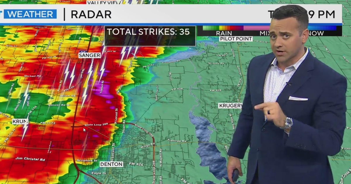 Heavy rain and flooding possible in North Texas on Friday - CBS Texas