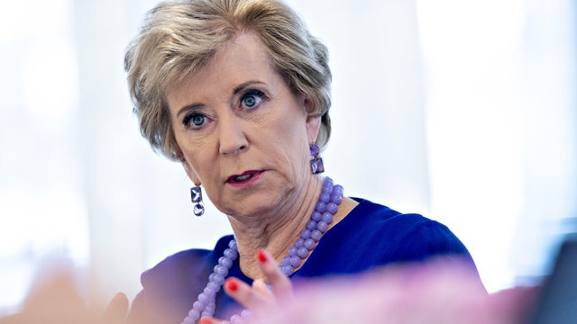 Former Small Business Administration Administrator Linda McMahon Interview