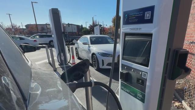 electric car charging station 