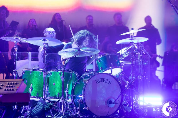 Danny Elfman performs at the Shoreline Amphitheatre 