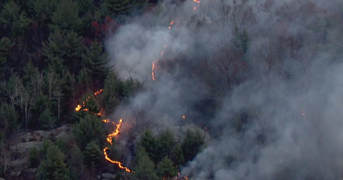 Crews from Maine, N.H. help Massachusetts firefighters battle brush fires across state
