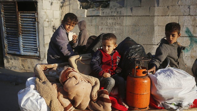 Palestinians, living Nuseirat Refugee Camp, migrate safer areas due to ongoing attacks