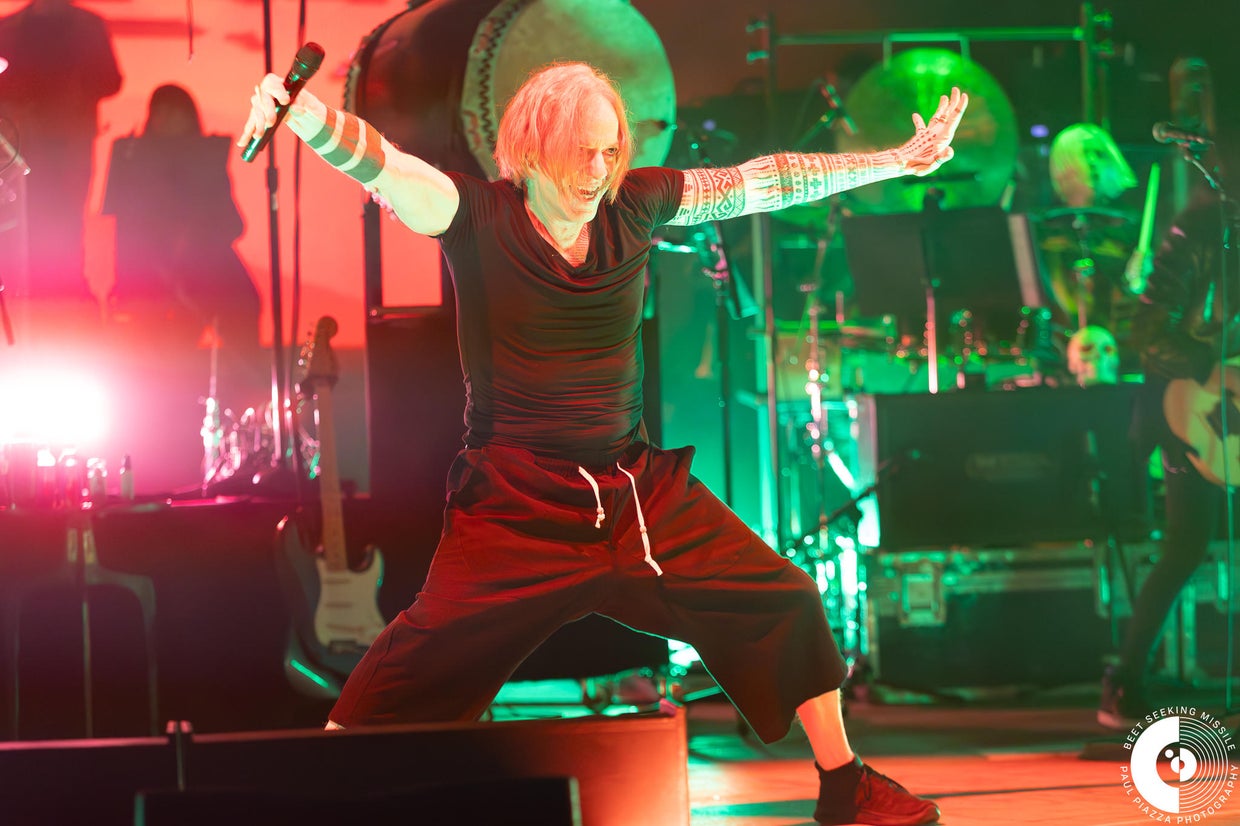 Danny Elfman performs at the Shoreline Amphitheatre