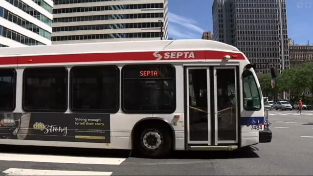 SEPTA bus in Philadelphia 