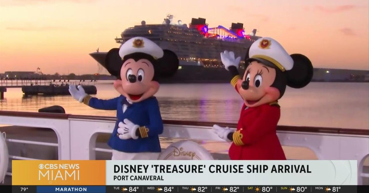 Disney’s newest cruise ship arrives at new home in Port Canaveral