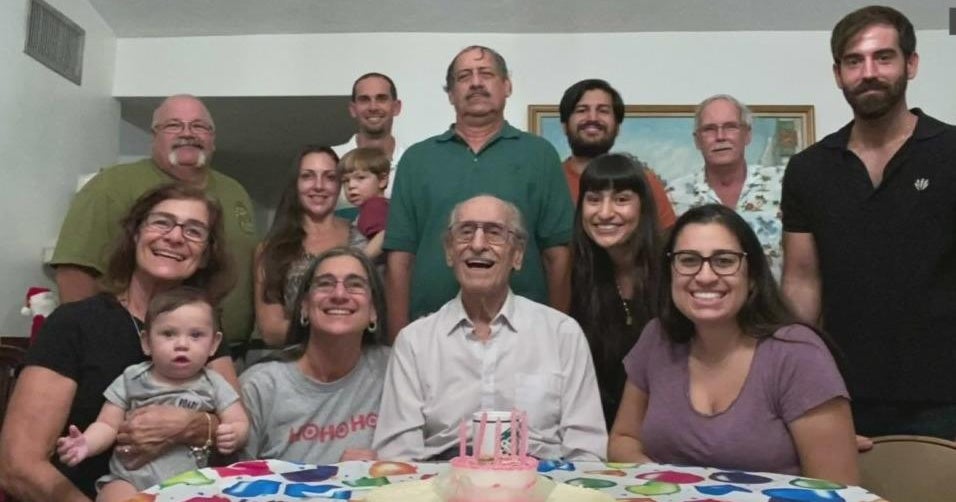 World War II veteran proud of family, mental health advocacy World War II veteran proud of family, mental health advocacy