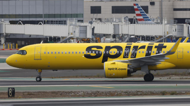 Spirit Airlines At Los Angeles International Airport 