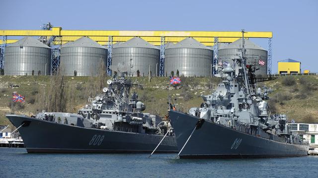 Russia Black Sea Fleet Under Attack 