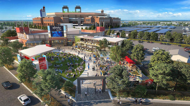 Xfinity Live! expansion rendering 