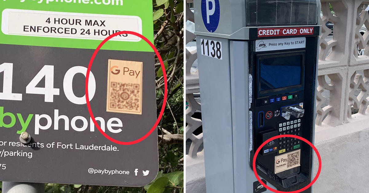 Scam alert: Fort Lauderdale warns about fake QR code stickers at city parking garages