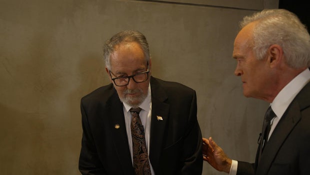 Gordon Haberman and Scott Pelley