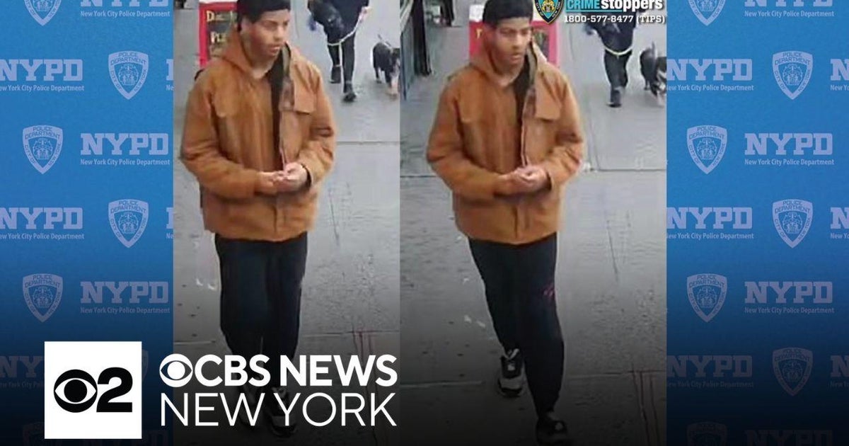 NYPD searching for suspect wanted in Manhattan robberies - CBS New York