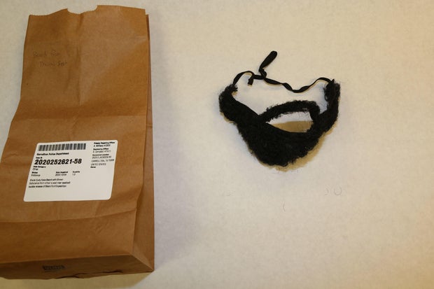 Fake beard evidence