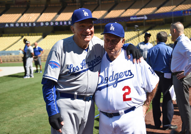 MLB: JUL 02 Dodgers Old-Timers Game 