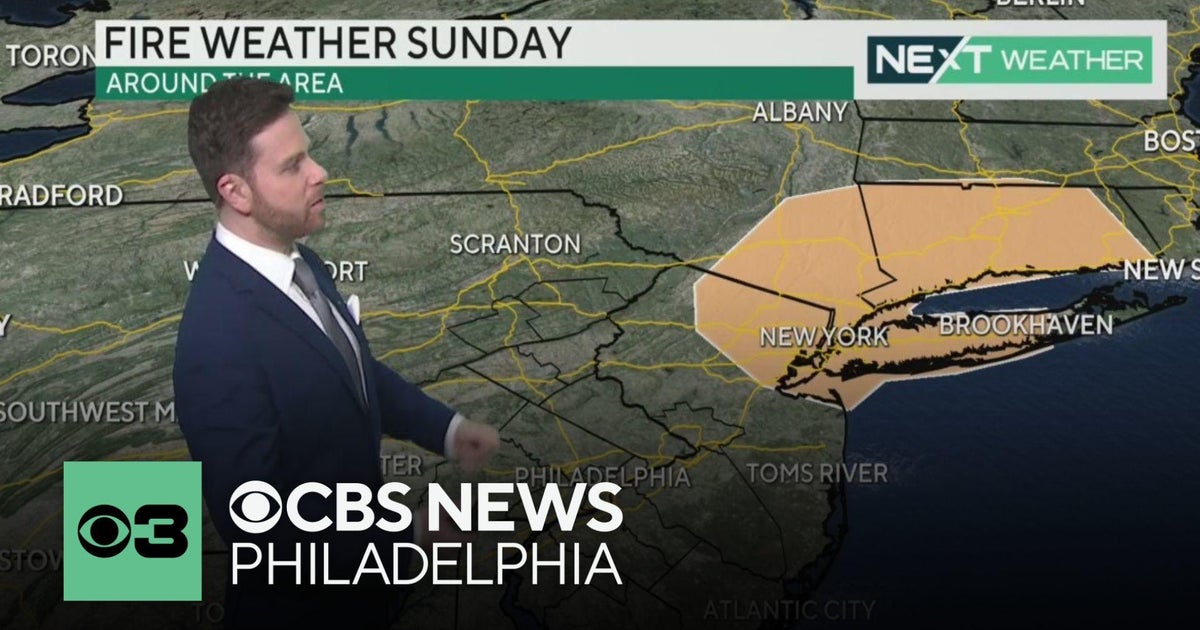 Tracking the Philadelphia region's next chance for rain - CBS Philadelphia