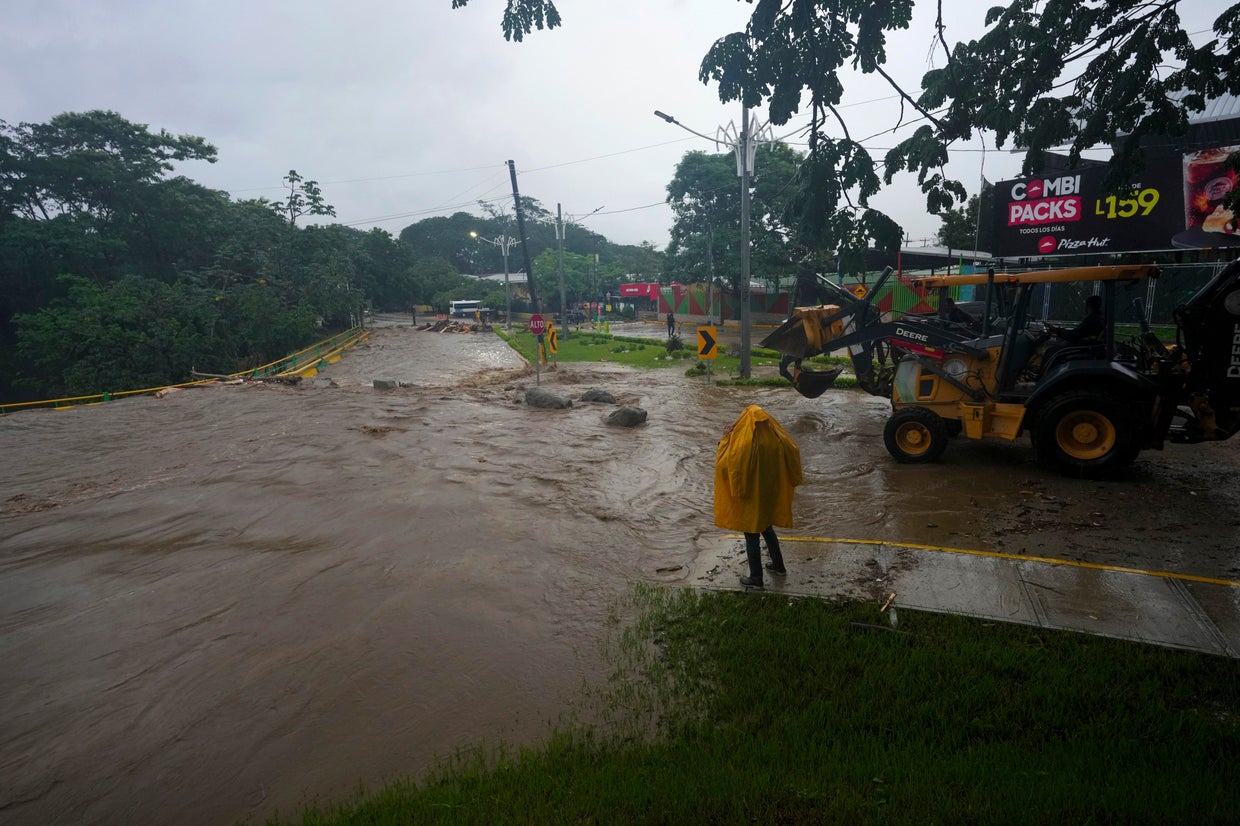 Tropical Storm Sara makes landfall in Belize after drenching Honduras CBS News