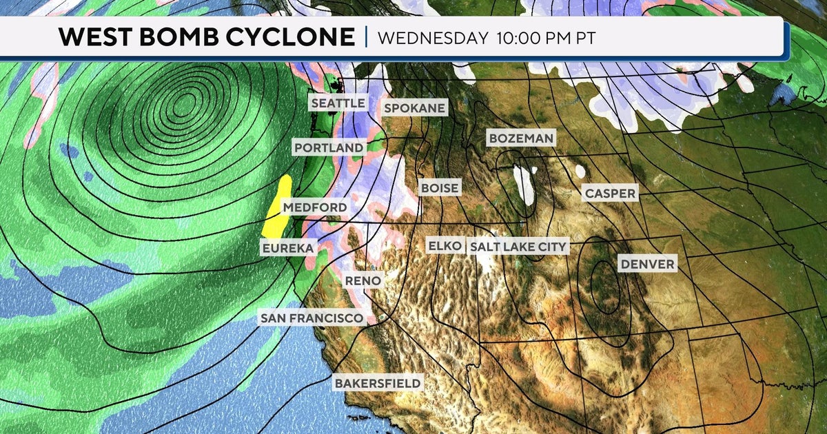A bomb cyclone and atmospheric river are developing in the Pacific. What does that mean for the West Coast?
