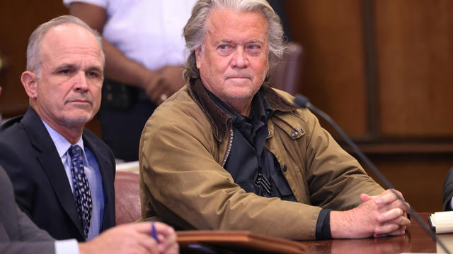 Steve Bannon Attends New York Hearing In Border Wall Fraud Case 