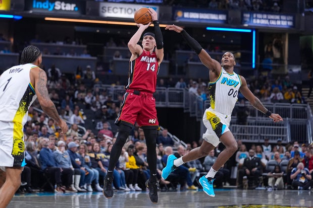 Heat Pacers Basketball