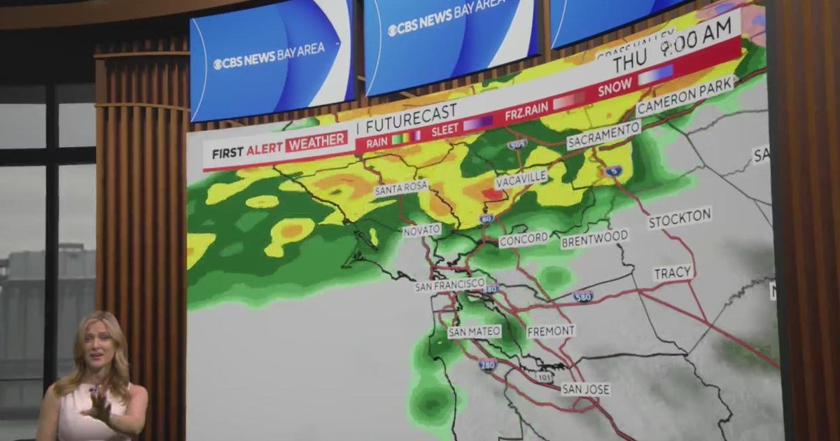 Wednesday noon First Alert Weather forecast 11/20/24 - CBS San Francisco
