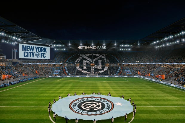 MLS NYCFC Stadium Soccer