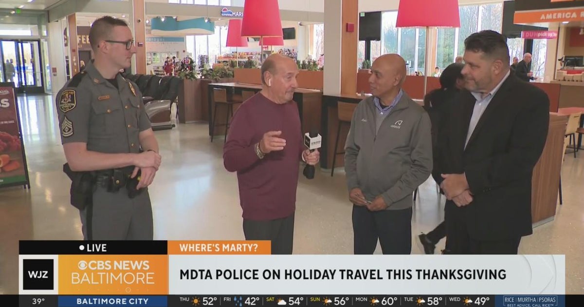 Getting a jump on holiday travel at the Maryland House CBS Baltimore