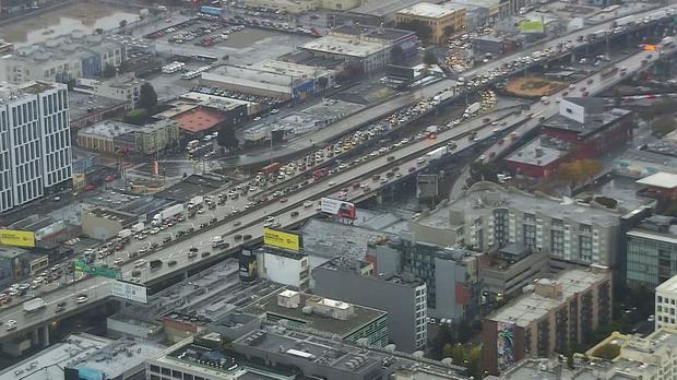 Bay Bridge crash traffic 