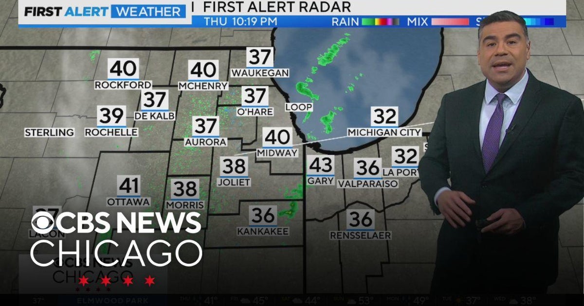 Temperatures back above freezing after snowy day in Chicago - CBS Chicago