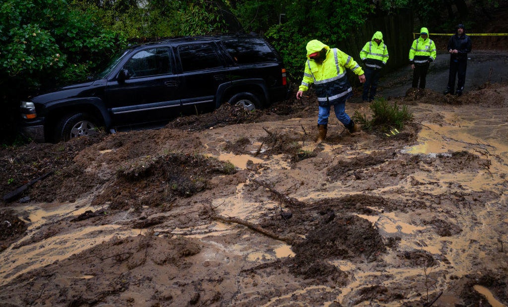 Atmospheric river storm slams Northern California; Bay Area sees