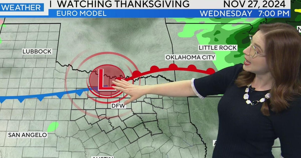 Chilly changes ahead in North Texas - CBS Texas