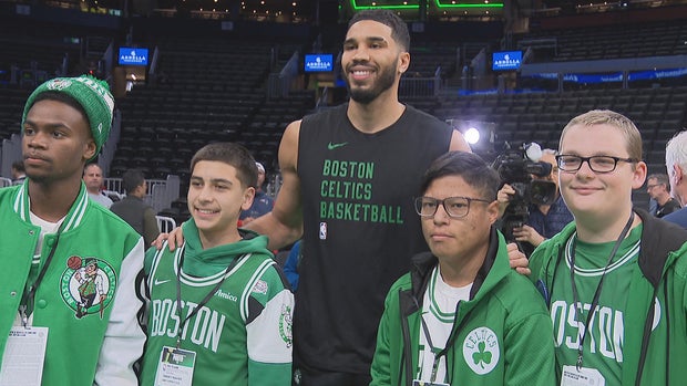 Boston Celtics team up with Make-A-Wish to give kids VIP experience
